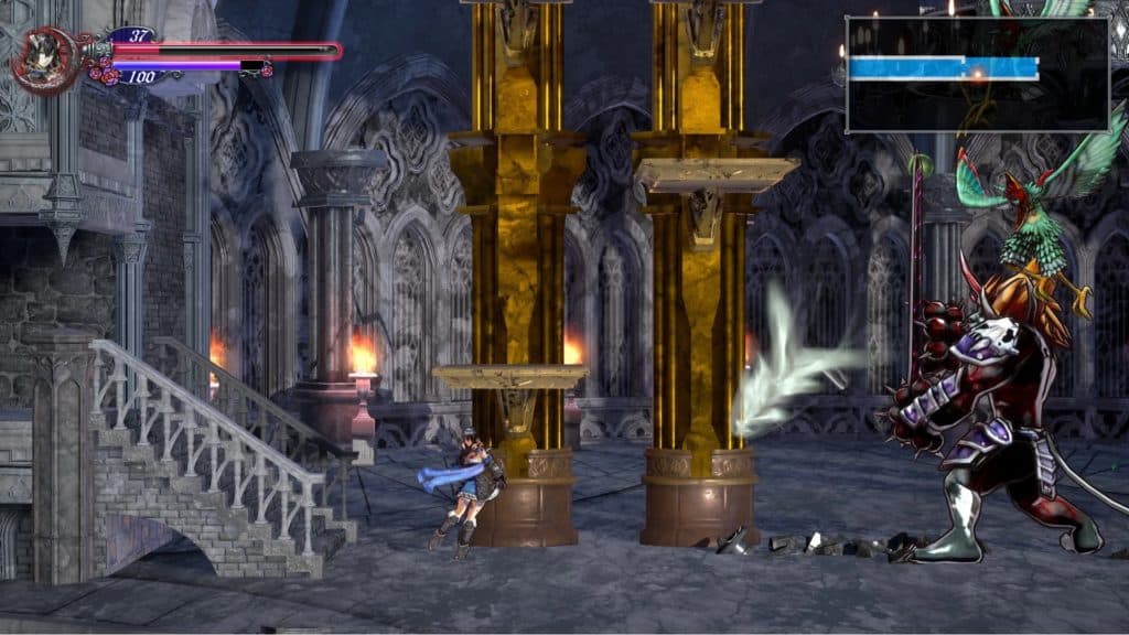 Bloodstained: Ritual of the Night gameplay