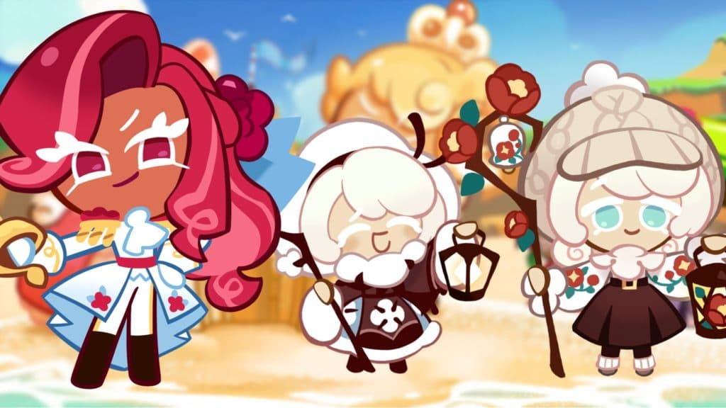 Cookie Costumes that can be unlocked with Rainbow Cubes