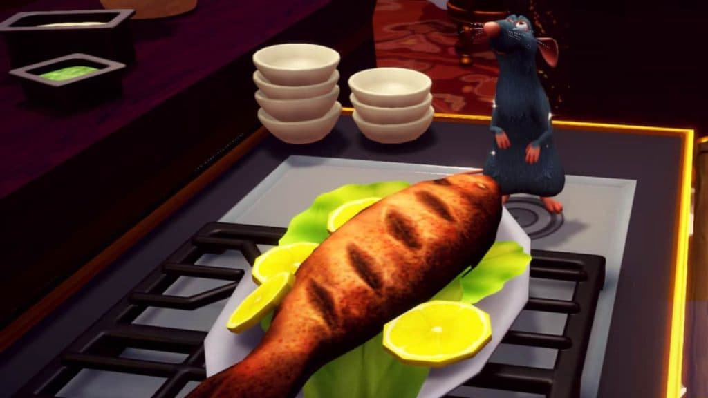 cooked fish in disney dreamlight valley