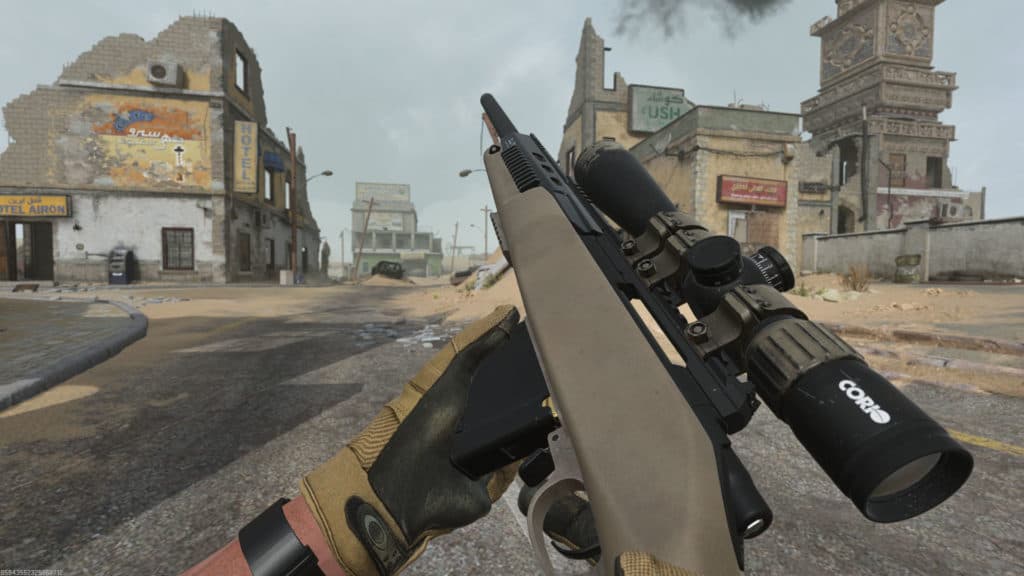 LA-B 330 sniper rifle in Modern Warfare 2