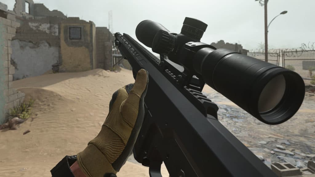 MCPR 300 sniper rifle in modern warfare 2