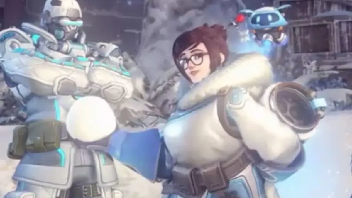 mei holding snowball in overwatch 2