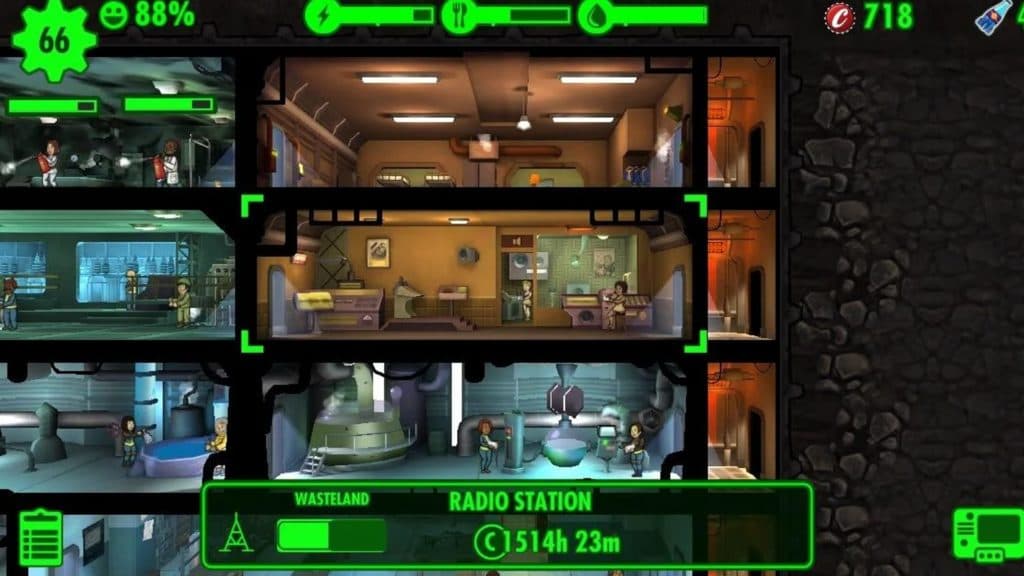 A Radio Studio in Fallout Shelter