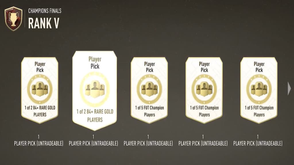 FIFA 23 FUT Champs Rank 5 rewards