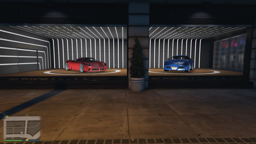 GTA Online Luxury Autos showcase vehicles