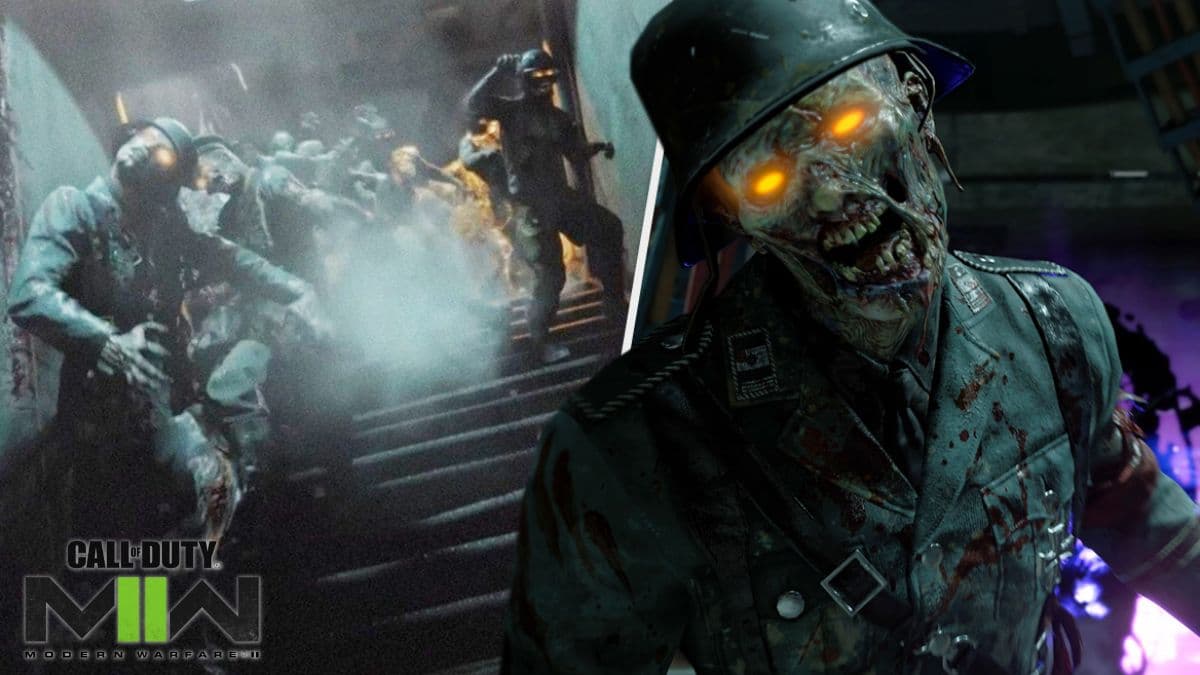 Zombies with Modern Warfare 2 logo