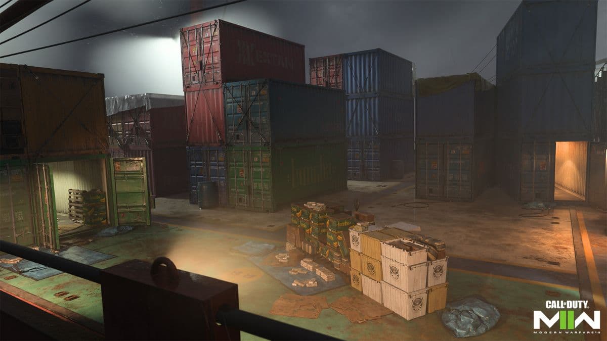 Shipment map in Modern Warfare 2