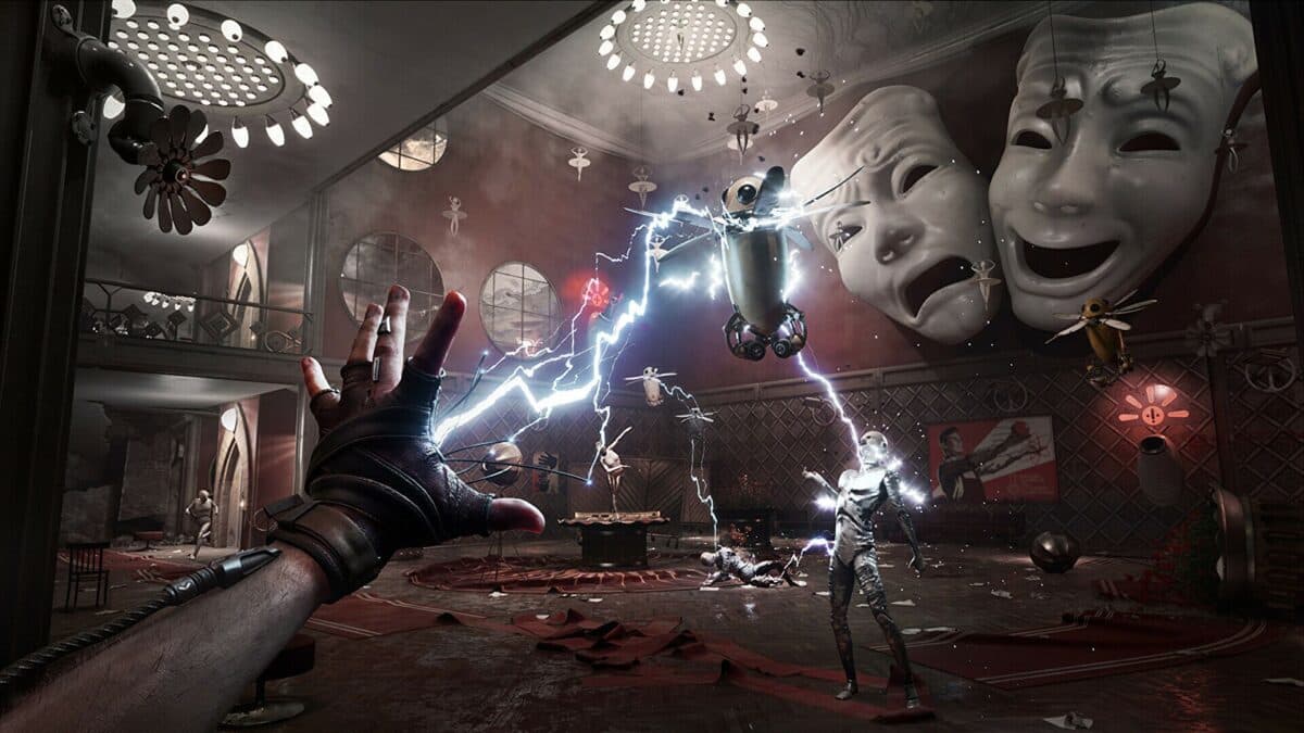 player using powers in atomic heart