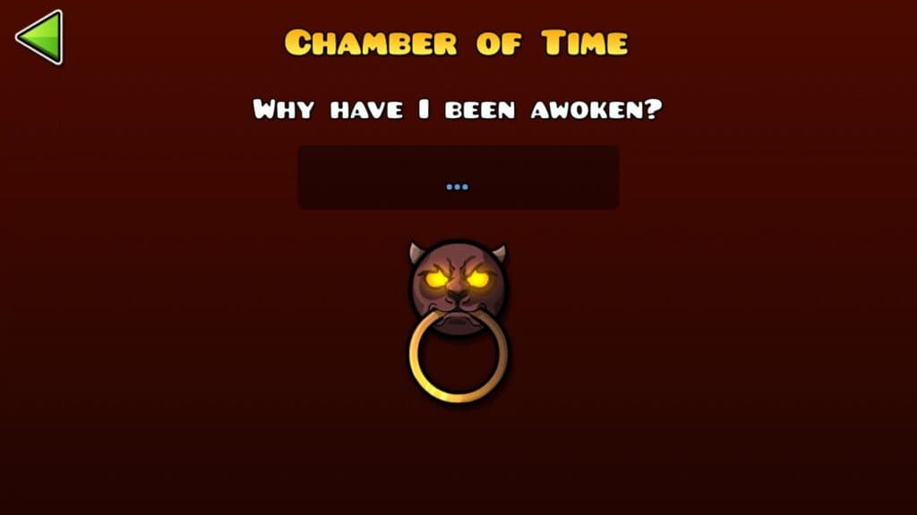 Chamber of Time in Geometry Dash