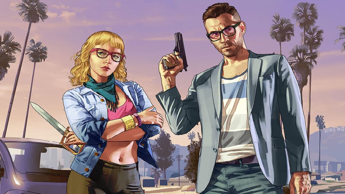 Female and male GTA Online characters