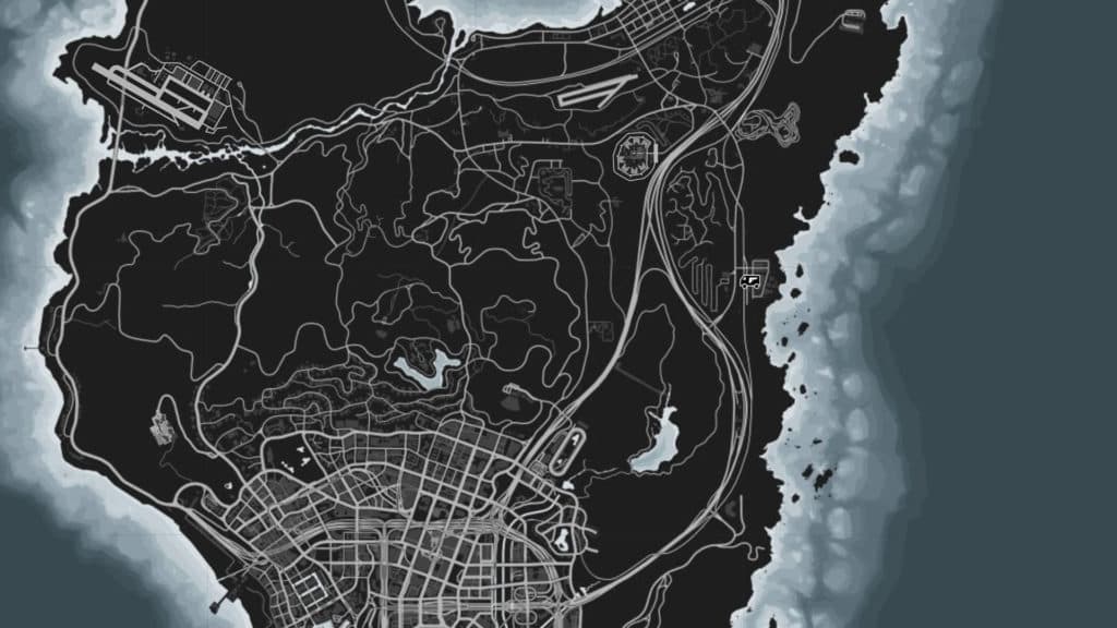Gun van marked on GTA Online map