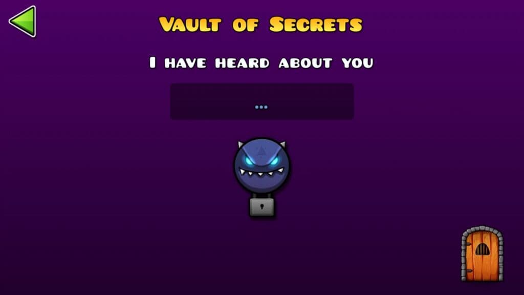 Vault of Secrets in Geometry Dash