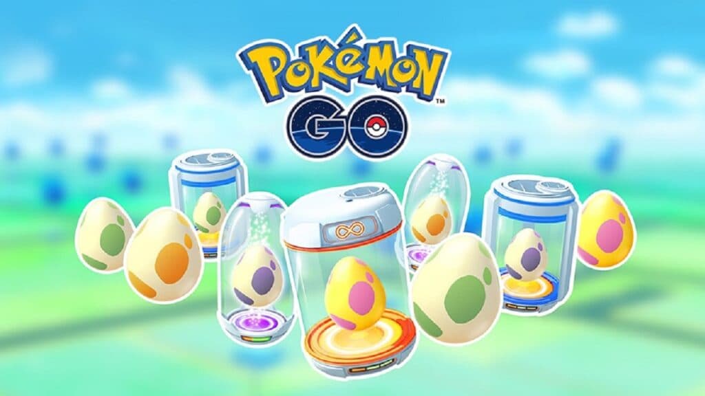 Pokemon Go Eggs and logo