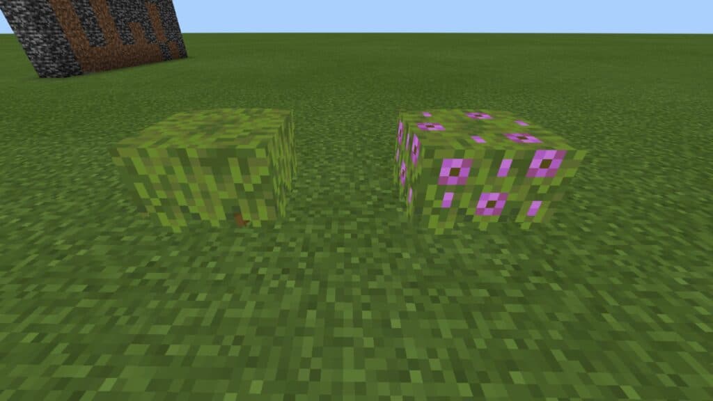 Azaleas and Flowering Azaleas in Minecraft