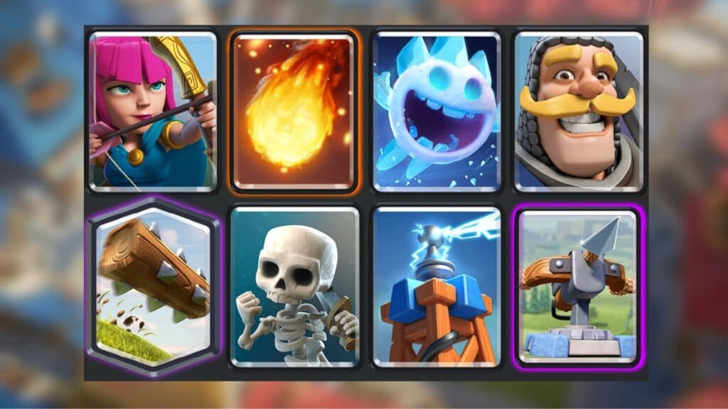 3.0 X-Bow Cycle deck in Clash Royale
