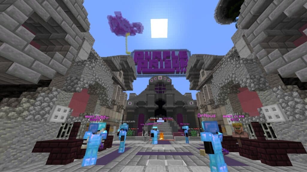 Purple Prison's Minecraft Prison server