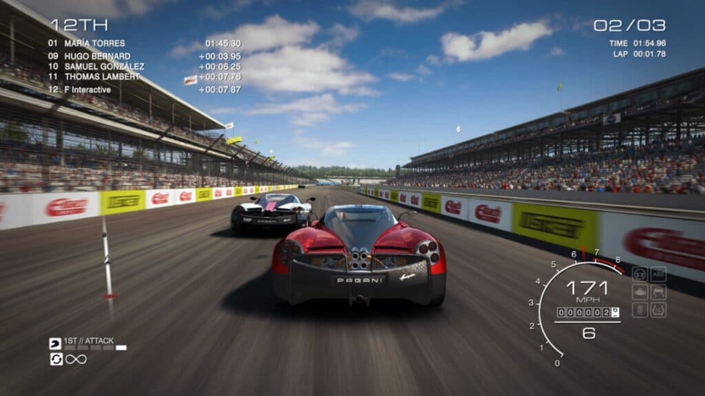 A race in GRID Autosport