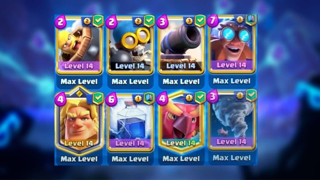 Electro Giant Golden Knight deck in Clash Royale