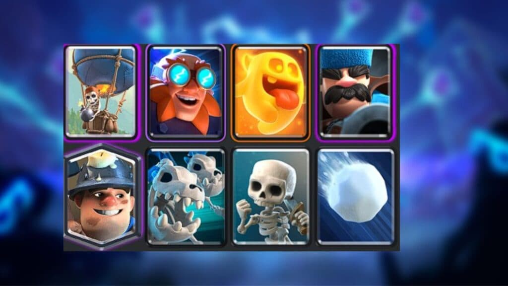 Electro Giant Miner Loon deck in Clash Royale