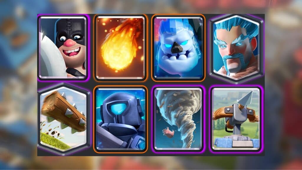 Exe-Nado Ice Bow deck in Clash Royale