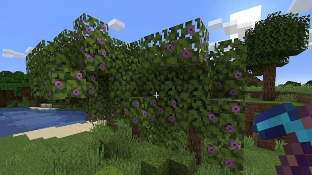 Azalea tree in Minecraft
