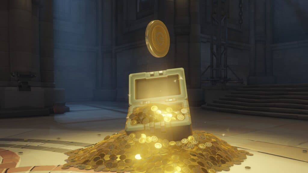 credits chest and pile in overwatch 2