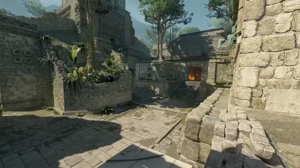 Ancient map in Counter-Strike 2.