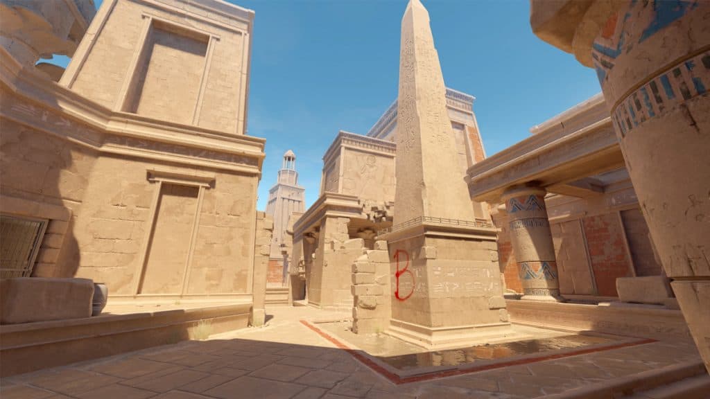 Anubis map in Counter-Strike 2.