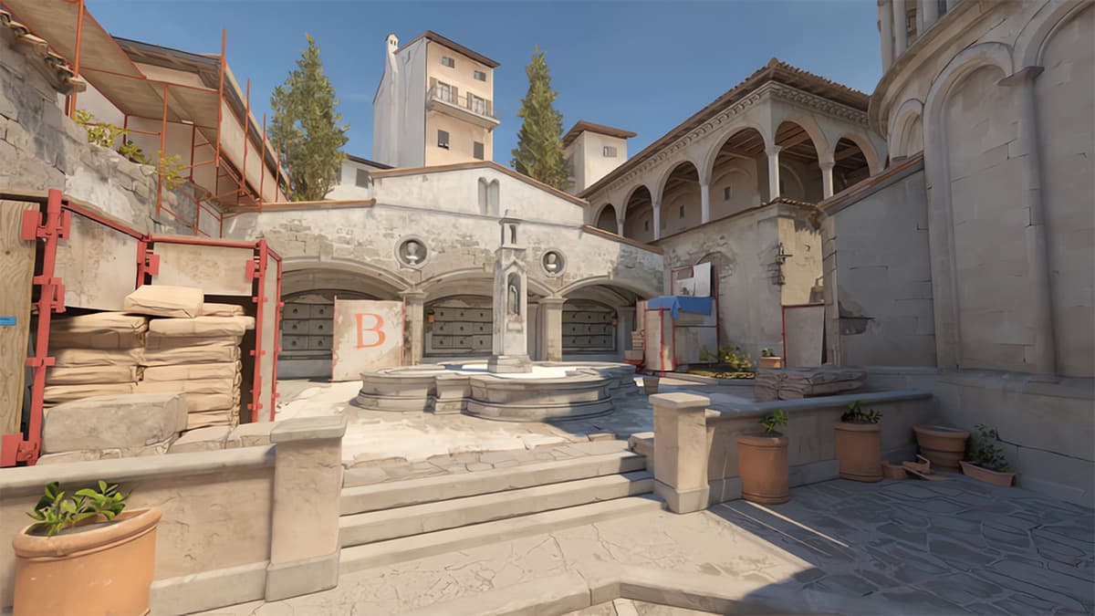 Inferno map in Counter-Strike 2.