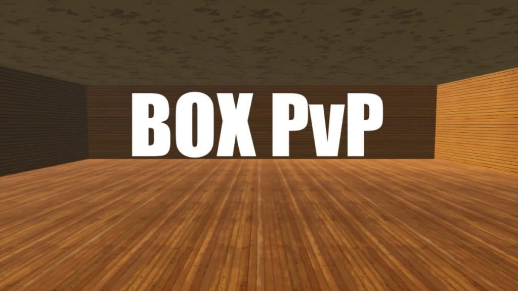 The Box PvP arena for plas to practice and fight in.