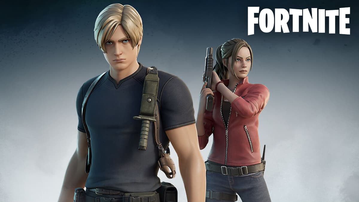 Claire Redfield & Leon Kennedy Resident Evil skins in Fortnite