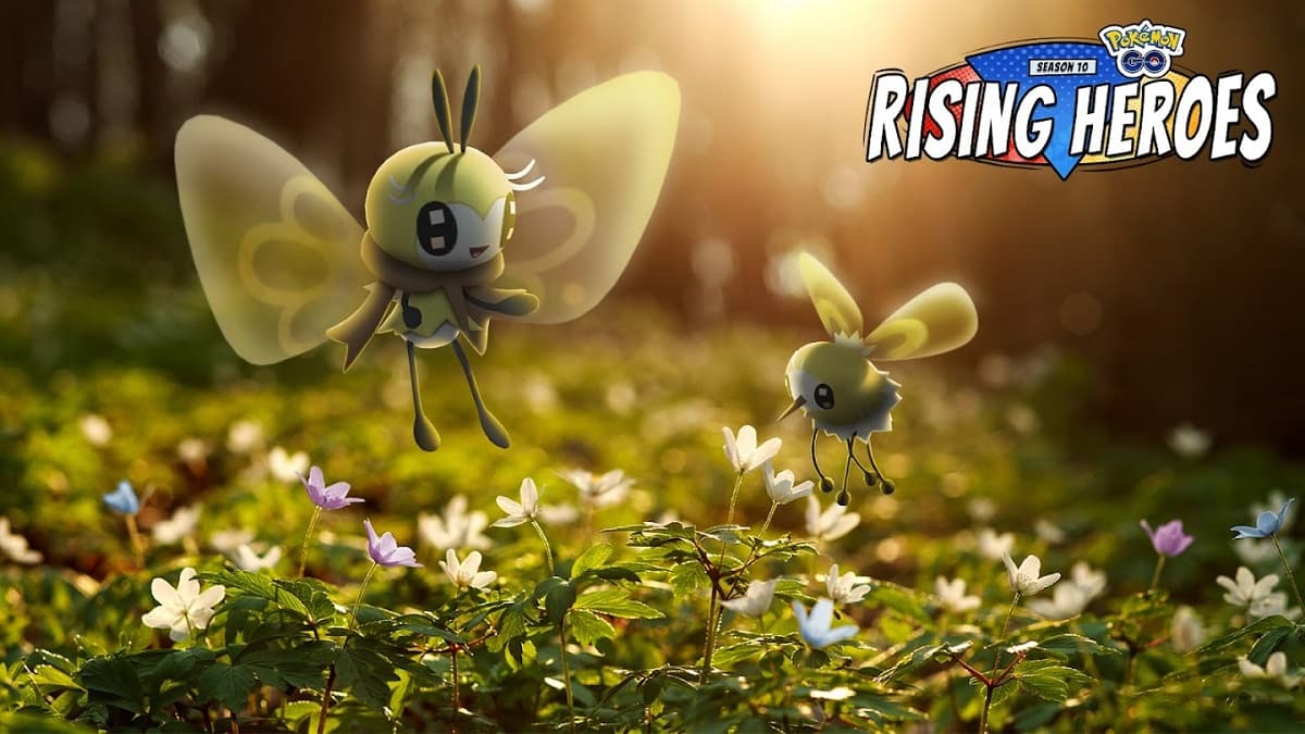 Cutiefly and Ribombee in Pokemon Go season 10