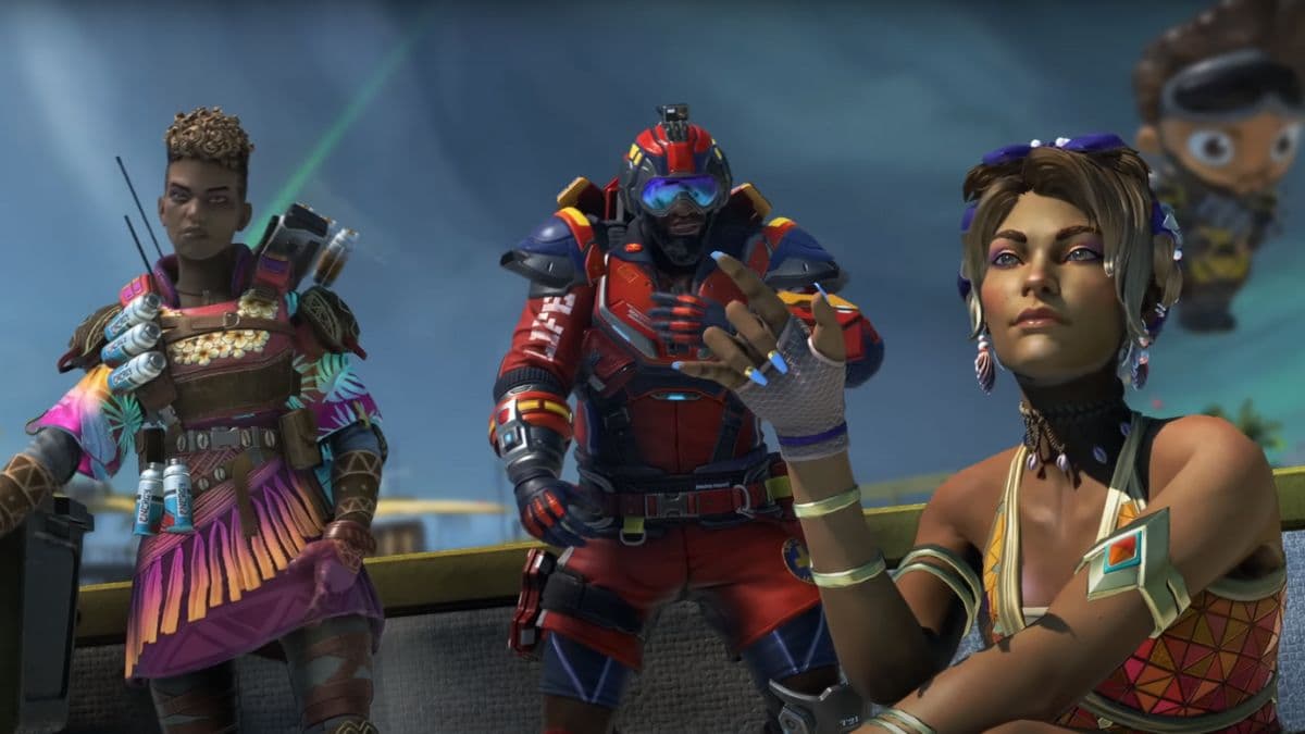 apex legends sun squad collection event skins for bangalore, newcastle, and loba