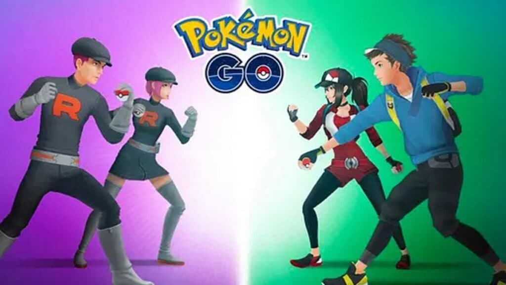team go rocket grunts and trainers in pokemon go