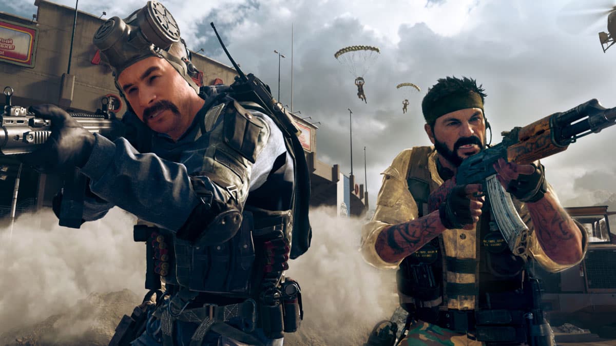 Captain Price and Woods in CoD Warzone