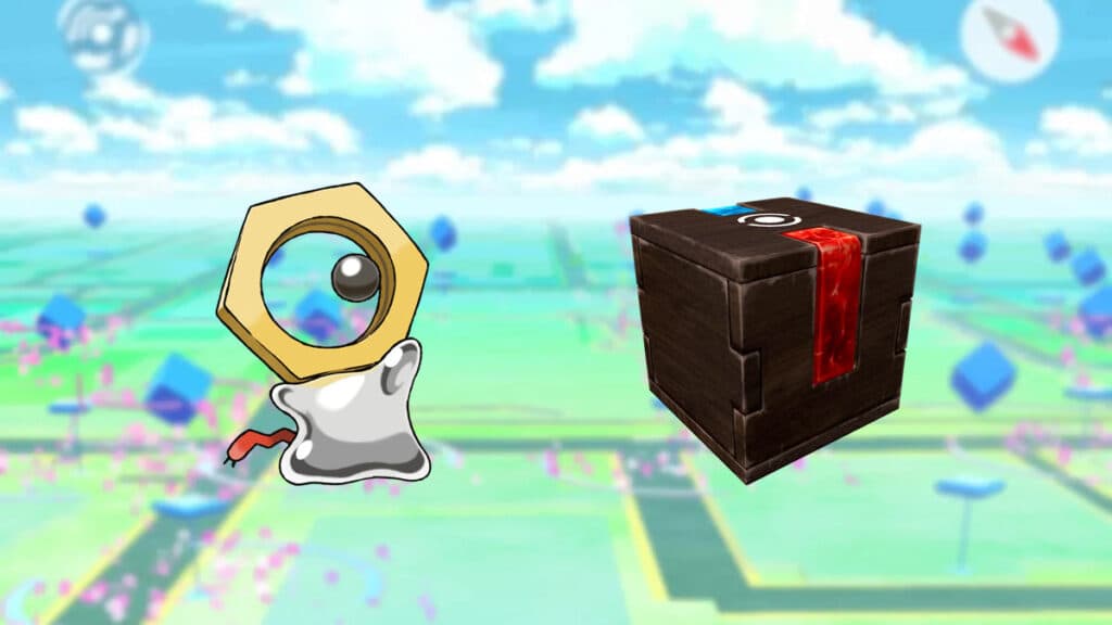 Meltan and a Mystery Box in Pokemon Go
