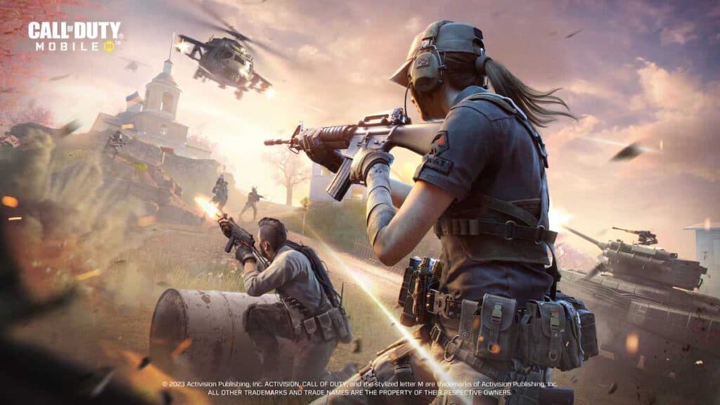 Call of Duty Mobile Season 4 key art for Ground War.