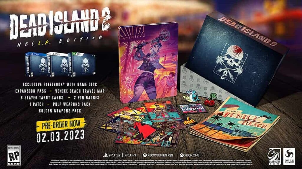 This is the HELL-A Edition of Dead Island 2.