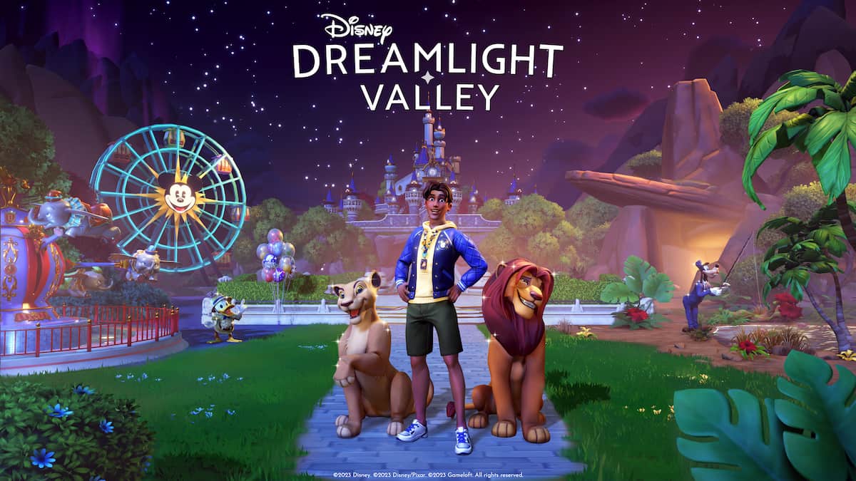 Disney Dreamlight Valley Simba Nala artwork