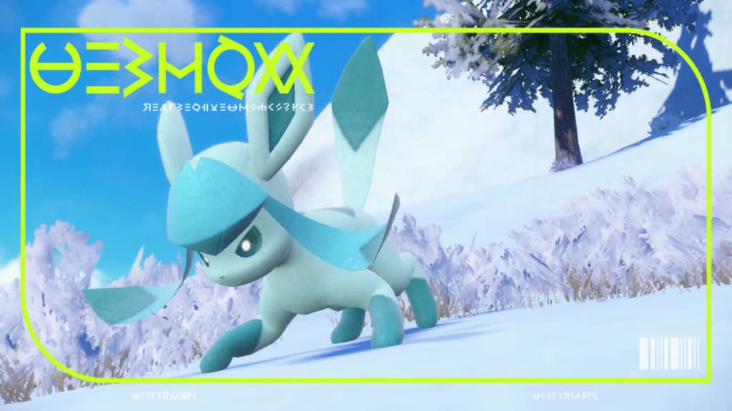 Glaceon Pokedex entry in Pokemon Scarlet and Violet