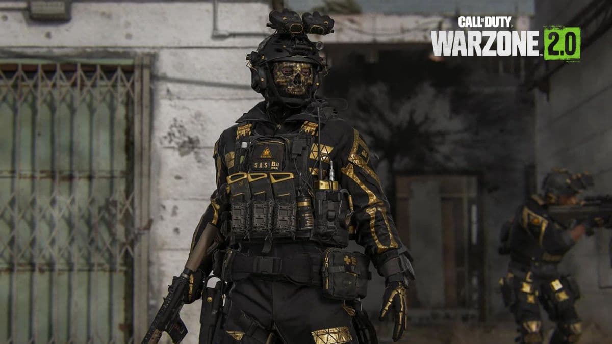 Warzone 2 Ghost in BlackCell skin