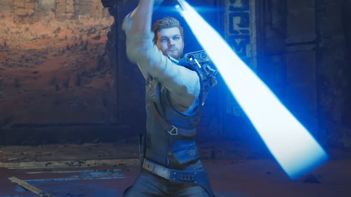 Cal with single lightsaber in Star Wars Jedi Survivor