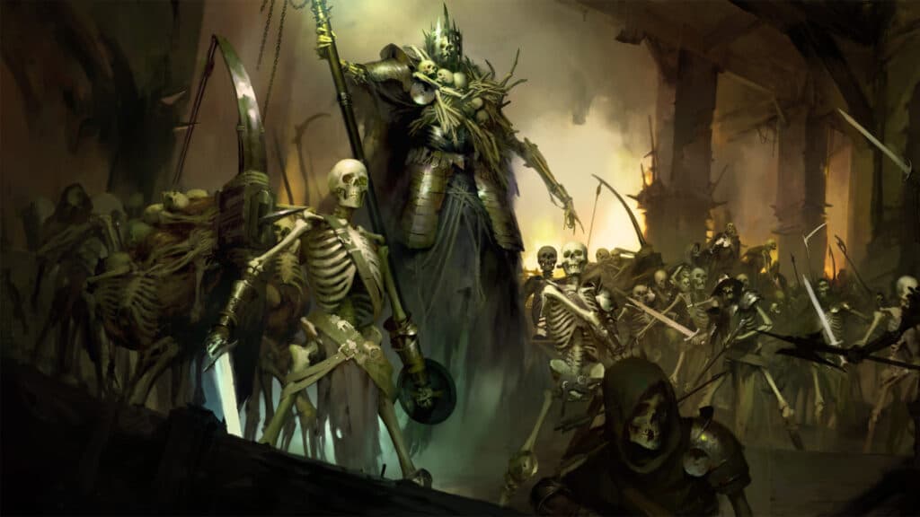 Army of the undead in Diablo 4