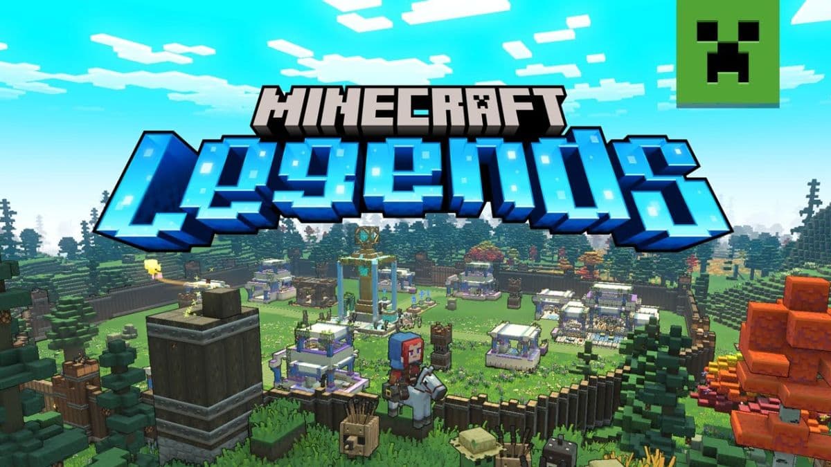 Minecraft Legends official artwork