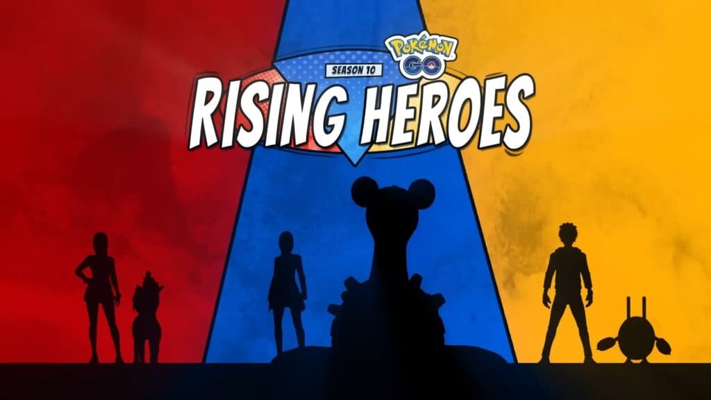 Pokemon Go Rising Heroes season banner