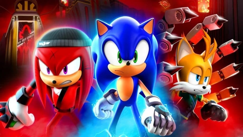 Multiple characters from Sonic Speed Simulator.