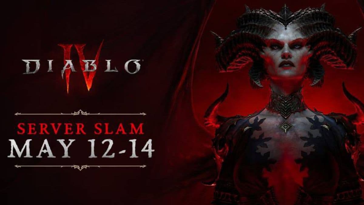 Diablo 4 Server Slam official infogrphic