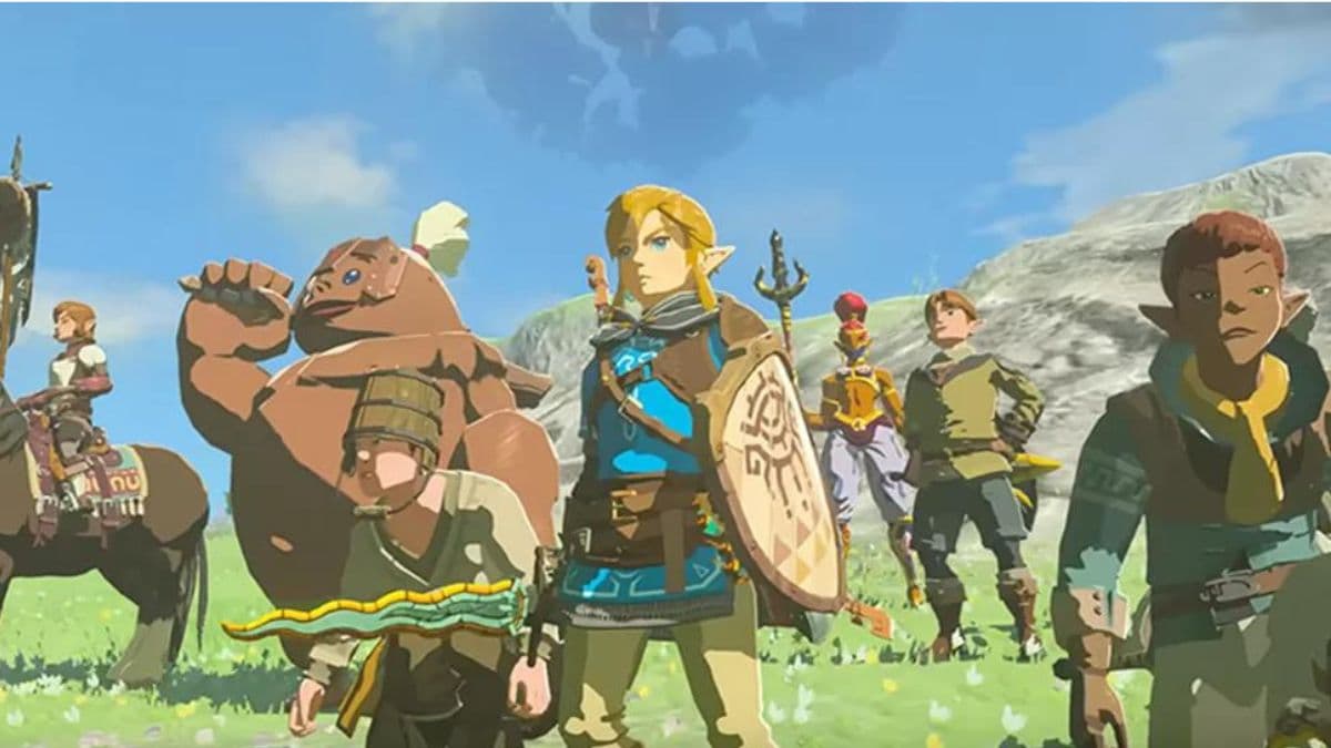 Legend of Zelda: Tears of the Kingdom cut scene