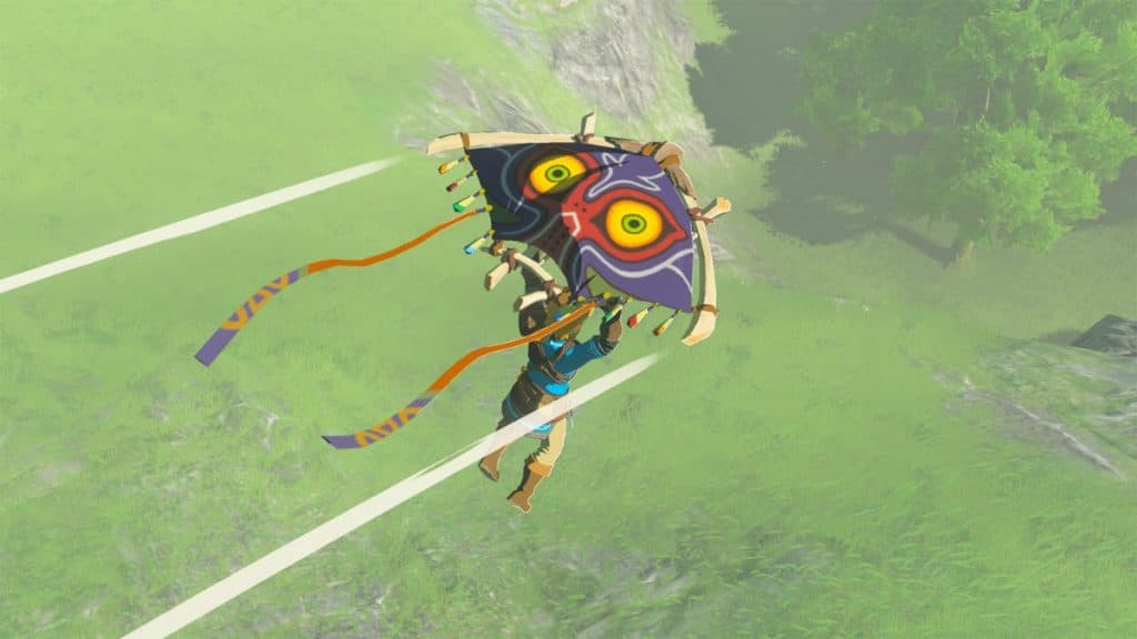 Custom Paraglider in The Legend of Zelda: Tears of the Kingdom