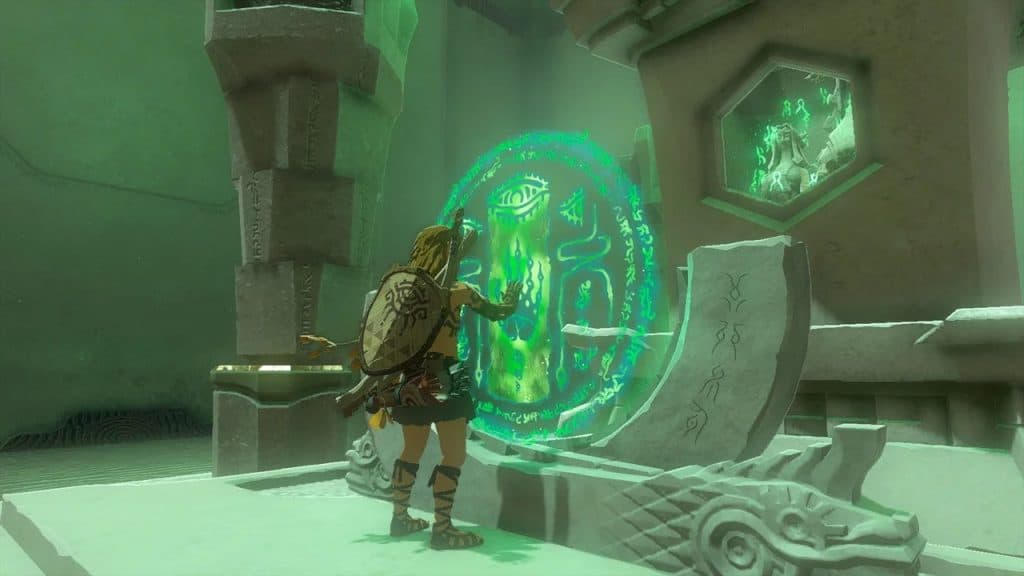 Link completing a Shrine in Zelda: Tears of the Kingdom